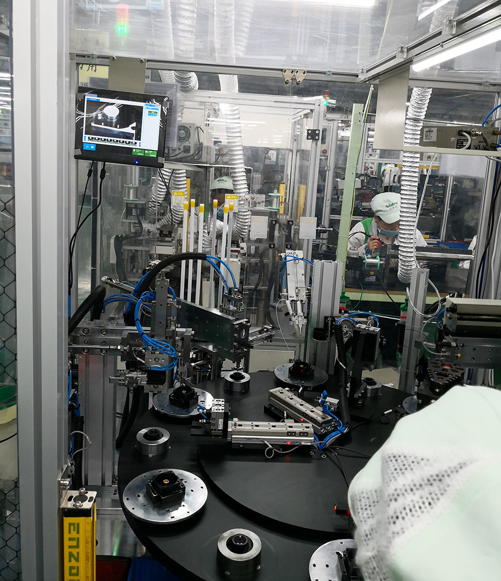 风扇自动装配线